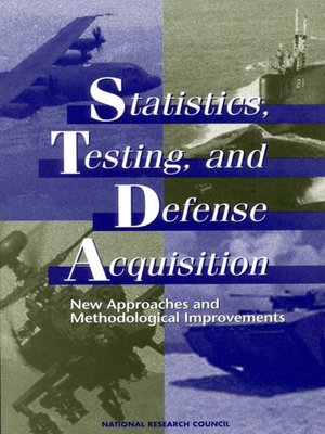cover image of Statistics, Testing, and Defense Acquisition